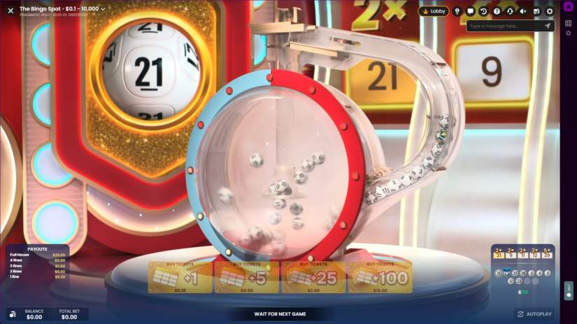 Game demo loaded and ready for play