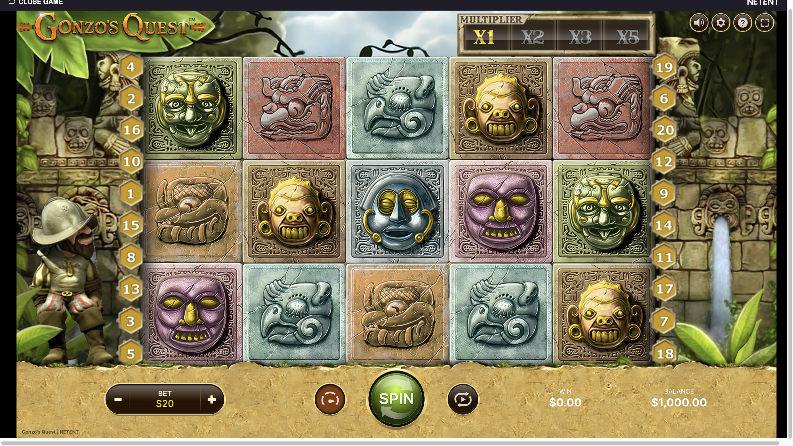 Gameplay during or after a spin