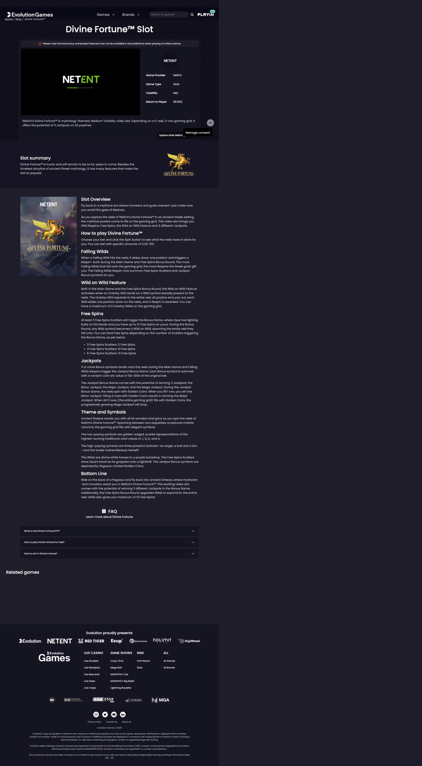 Game demo loaded and ready for play