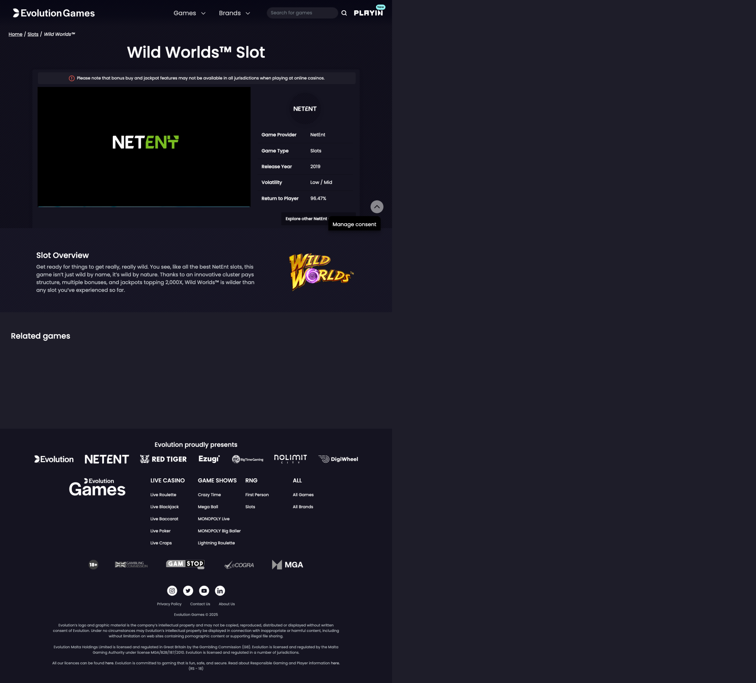 Game demo loaded and ready for play